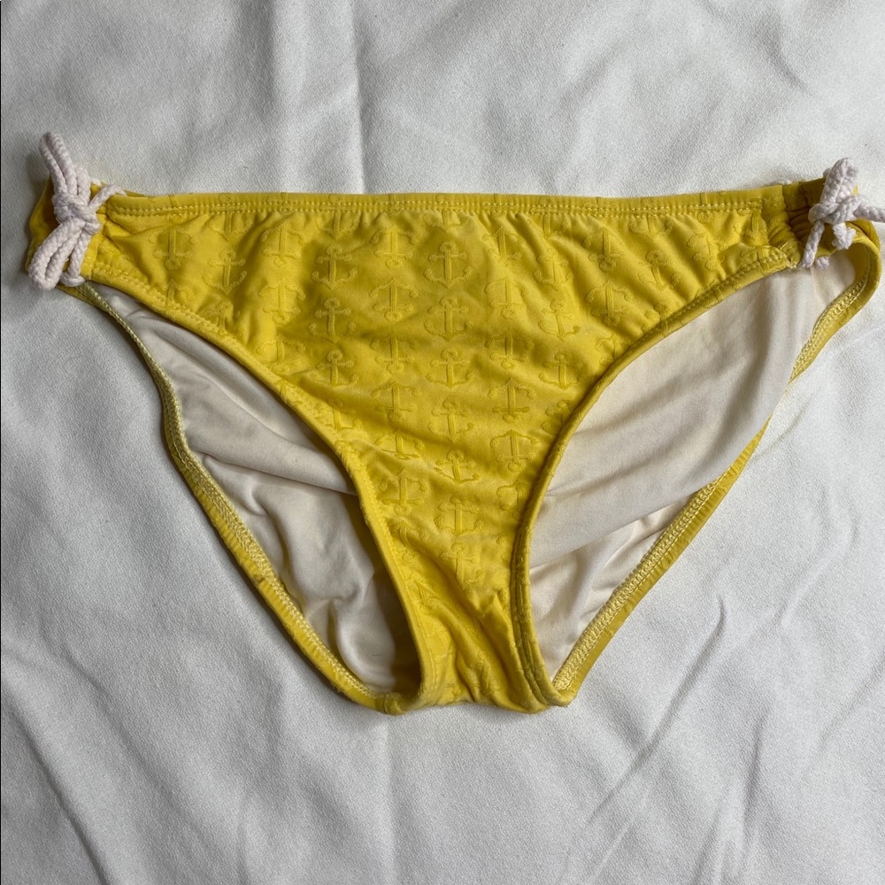 Yellow Bikini Bottom Sailboat Tommy Hilfiger
